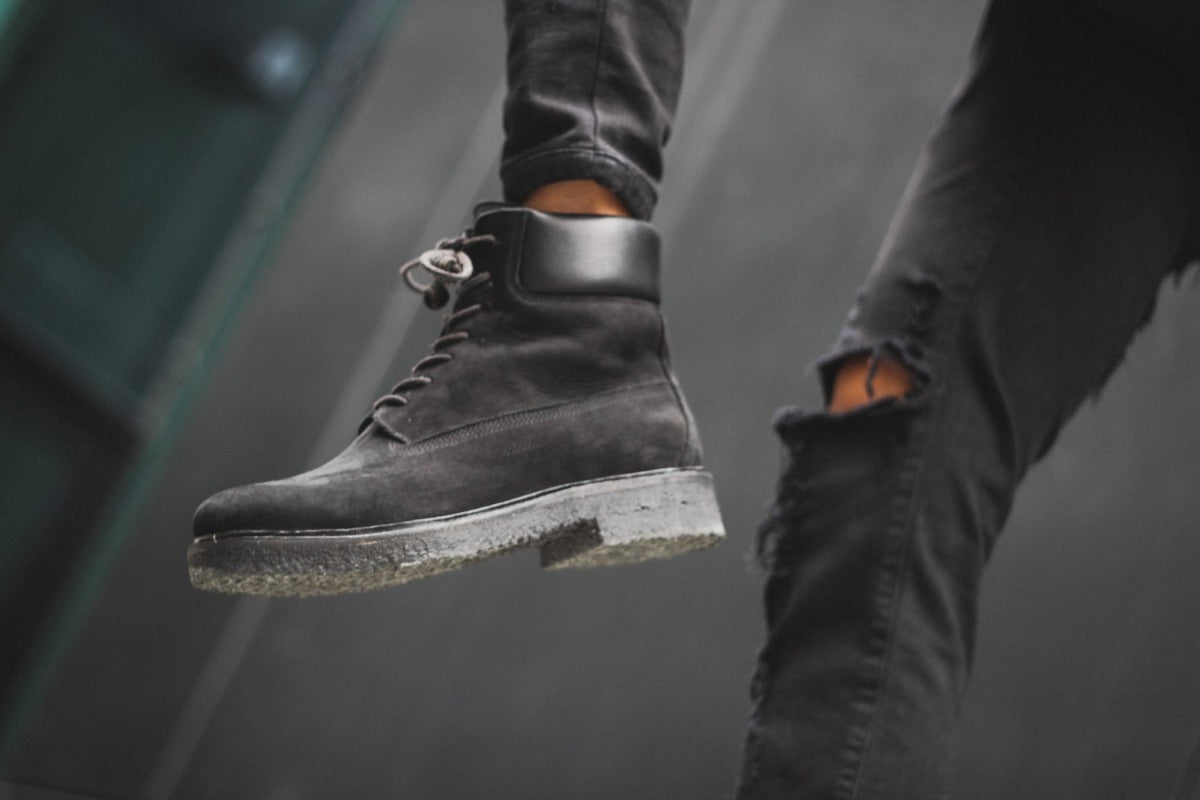 LORDYA LACE-UP BOOT BLACK Winter-Chelsea-Black-Leather-  main image 4