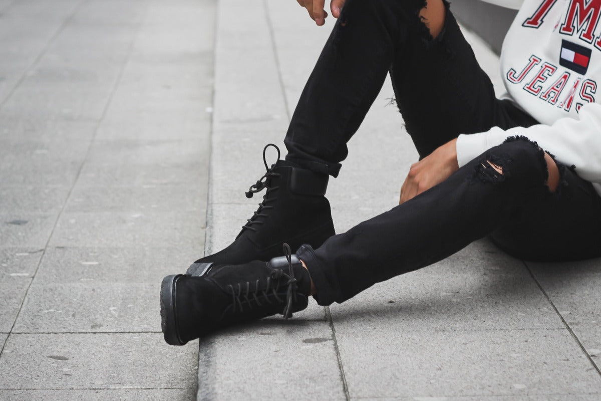 LORDYA LACE-UP BOOT BLACK Winter-Chelsea-Black-Leather-  main image 3