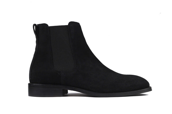 Classic Chelsea Boots - Black - Lordya