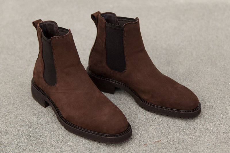 Winter Chelsea Boots - Chocolate