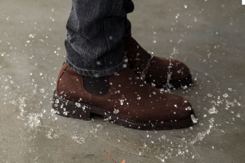 Winter Chelsea Boots - Chocolate