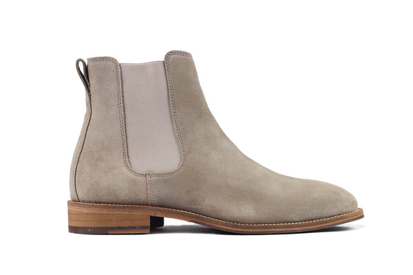 Classic Chelsea Boots - Stone - Lordya