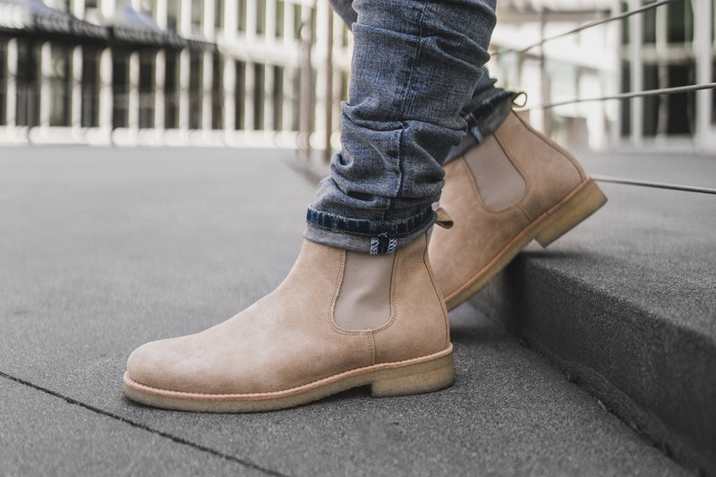 Chelsea Boots - Tan - Lordya