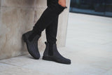 Chelsea Boots - Washed Black - Lordya