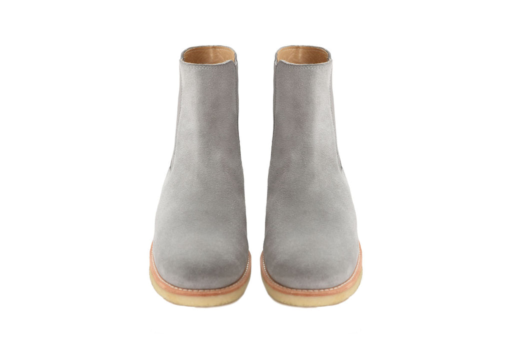 Lordya Chelsea Boots Light Grey suede