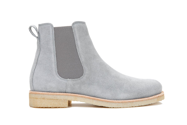 Chelsea Boots - Light Grey - Lordya