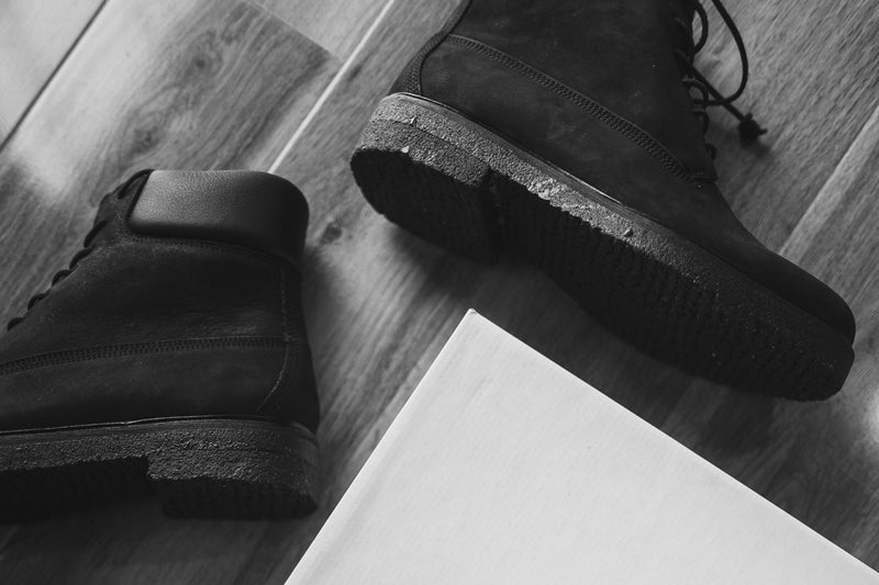 Lace-up Timber Boot - Black nubuck Lace-up Timber Boot - Black nubuck