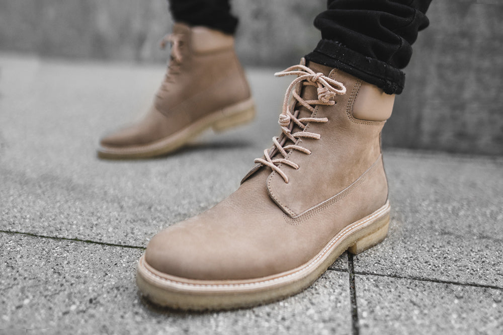 Lordya Lace-up Boot - Tan nubuck display picture 1