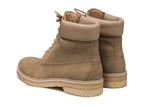 Lordya - Lace-up Timber Boots Tan