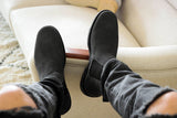 Chelsea Boots - Washed Black - Lordya