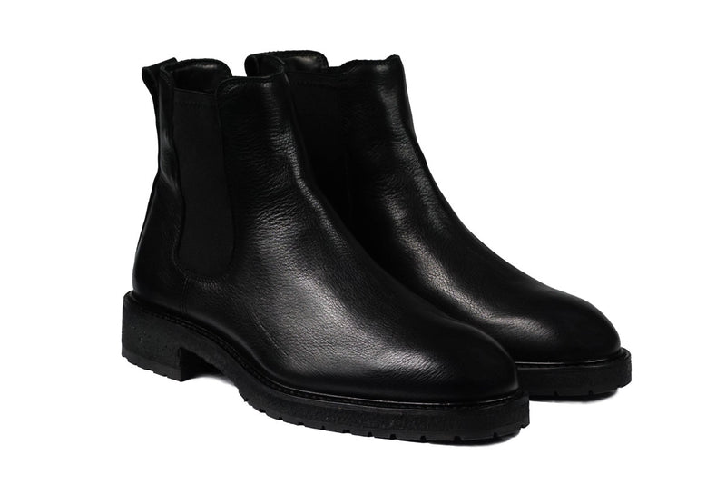 Lordya - Winter Chelsea Boots Black Leather