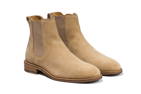 Classic Chelsea Boots - Tan - Lordya